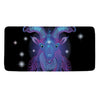 Dark Capricorn Zodiac Sign Print Towel