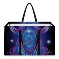 Dark Capricorn Zodiac Sign Print Utility Tote Bag