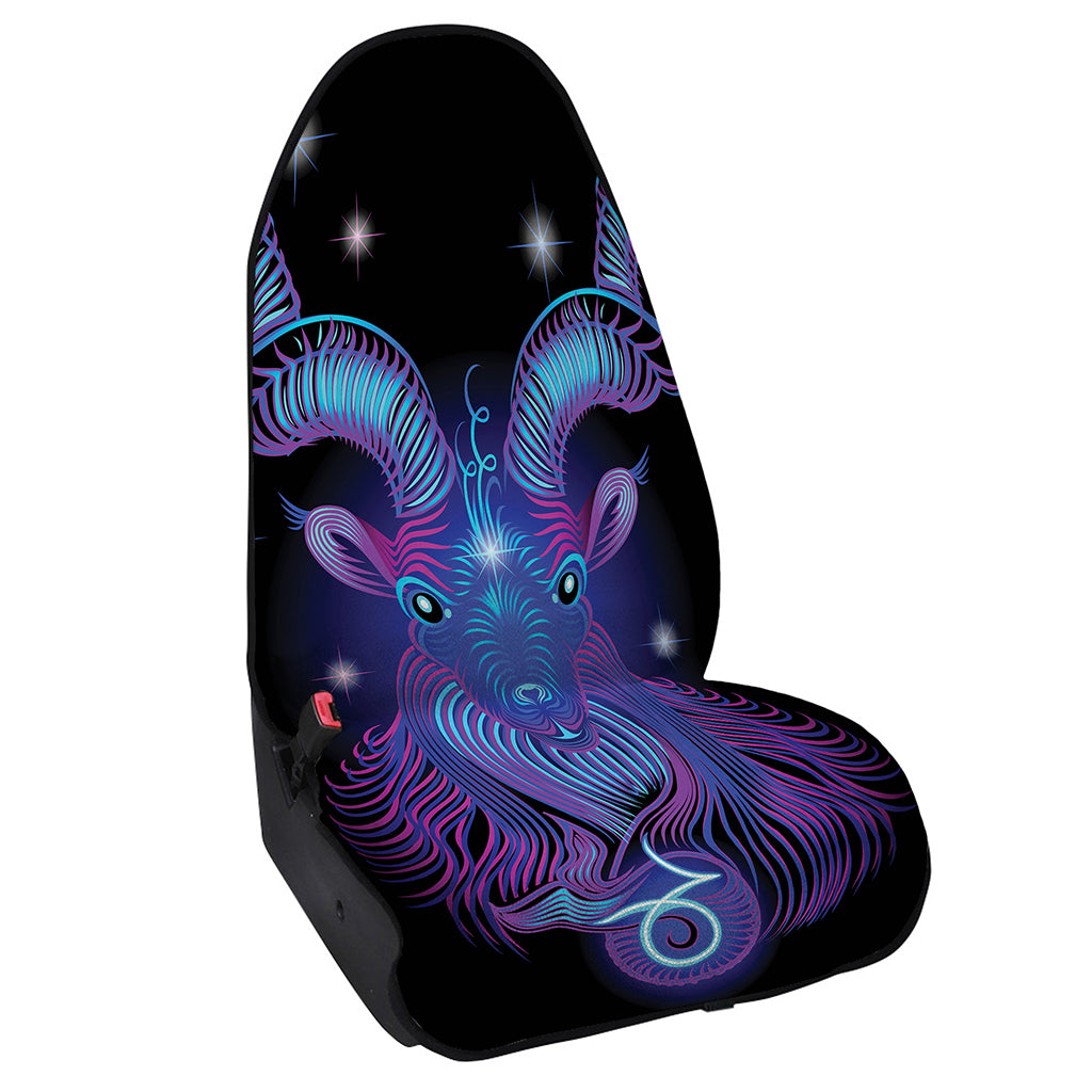 Dark Capricorn Zodiac Sign Print Waterproof Car Seat Cover