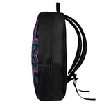 Dark Cloud Kaleidoscope Print 17 Inch Backpack