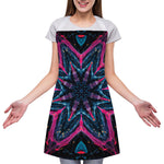 Dark Cloud Kaleidoscope Print Adjustable Apron