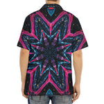 Dark Cloud Kaleidoscope Print Aloha Shirt