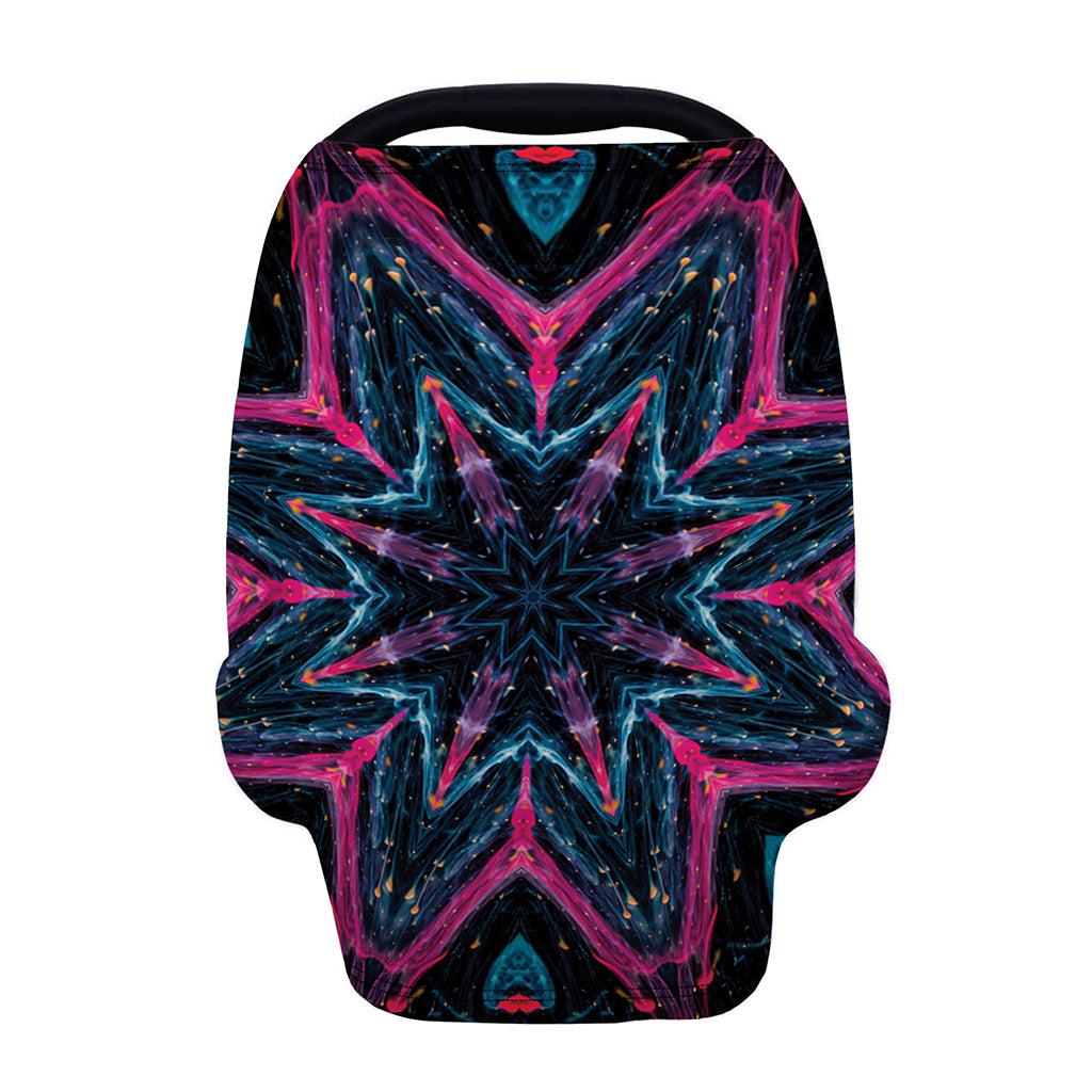 Dark Cloud Kaleidoscope Print Baby Seat Cover