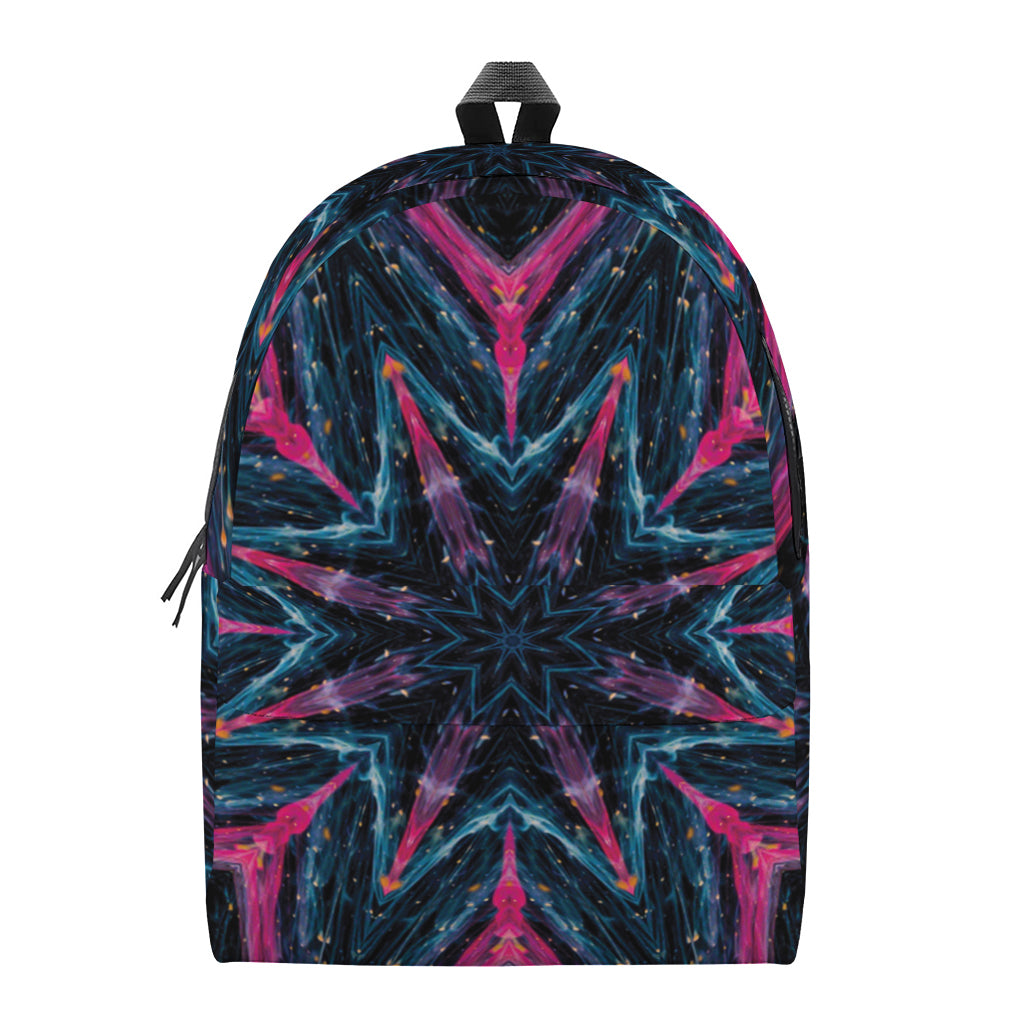 Dark Cloud Kaleidoscope Print Backpack