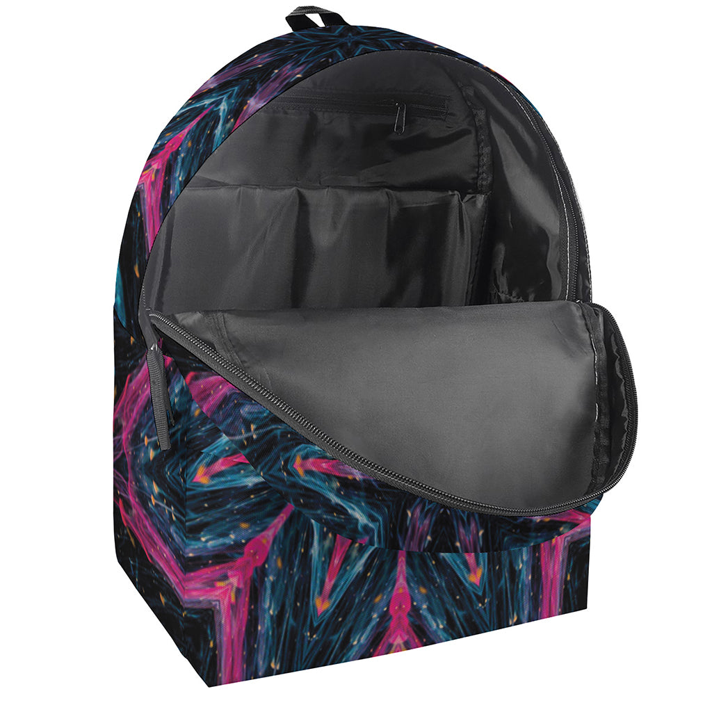 Dark Cloud Kaleidoscope Print Backpack