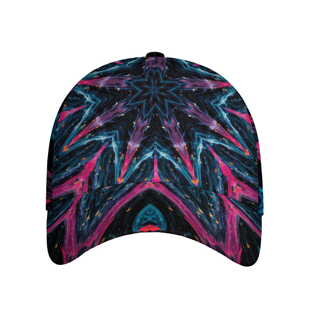 Dark Cloud Kaleidoscope Print Baseball Cap