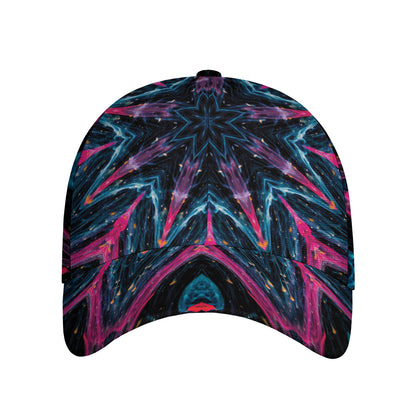 Dark Cloud Kaleidoscope Print Baseball Cap