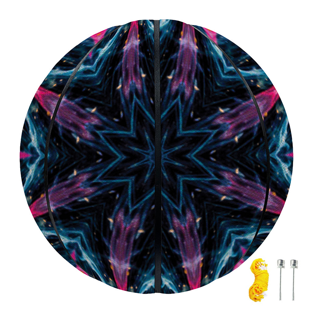 Dark Cloud Kaleidoscope Print Basketball