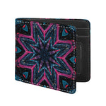 Dark Cloud Kaleidoscope Print Bifold Wallet