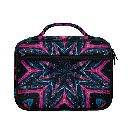 Dark Cloud Kaleidoscope Print Briefcase Bible Bag