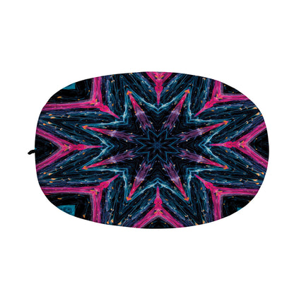 Dark Cloud Kaleidoscope Print Car Side Mirror Covers