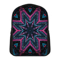 Dark Cloud Kaleidoscope Print Casual Backpack