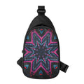 Dark Cloud Kaleidoscope Print Sling Bag
