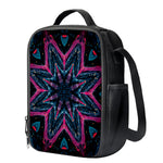 Dark Cloud Kaleidoscope Print Crossbody Lunch Bag
