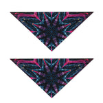 Dark Cloud Kaleidoscope Print Dog Bandana