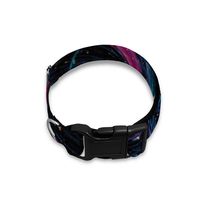 Dark Cloud Kaleidoscope Print Dog Collar