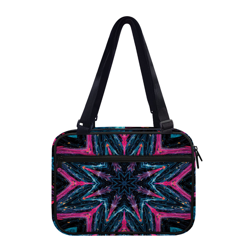 Dark Cloud Kaleidoscope Print Double Strap Bible Bag