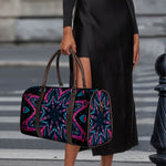Dark Cloud Kaleidoscope Print Duffle Bag
