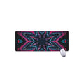 Dark Cloud Kaleidoscope Print Extended Mouse Pad