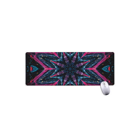 Dark Cloud Kaleidoscope Print Extended Mouse Pad