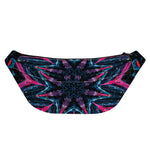 Dark Cloud Kaleidoscope Print Fanny Pack