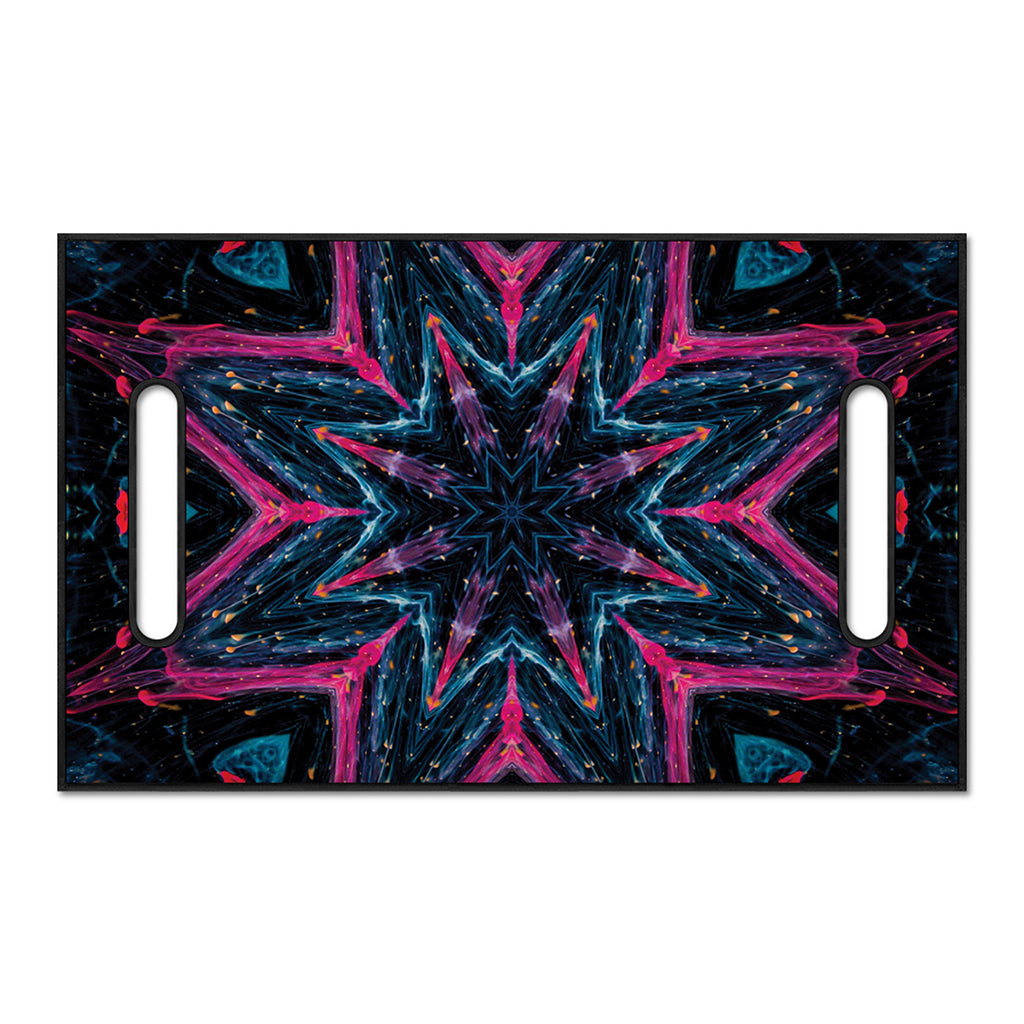 Dark Cloud Kaleidoscope Print Golf Cart Seat Cover