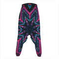Dark Cloud Kaleidoscope Print Hammer Pants