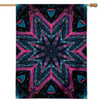 Dark Cloud Kaleidoscope Print House Flag