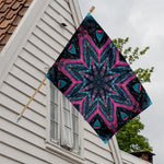 Dark Cloud Kaleidoscope Print House Flag