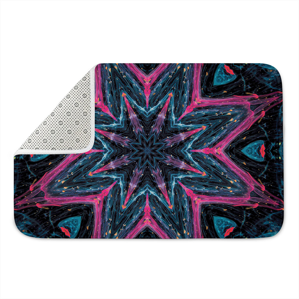 Dark Cloud Kaleidoscope Print Indoor Door Mat