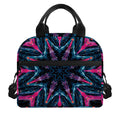 Dark Cloud Kaleidoscope Print Insulated Lunch Bag