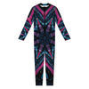 Dark Cloud Kaleidoscope Print Jumpsuit