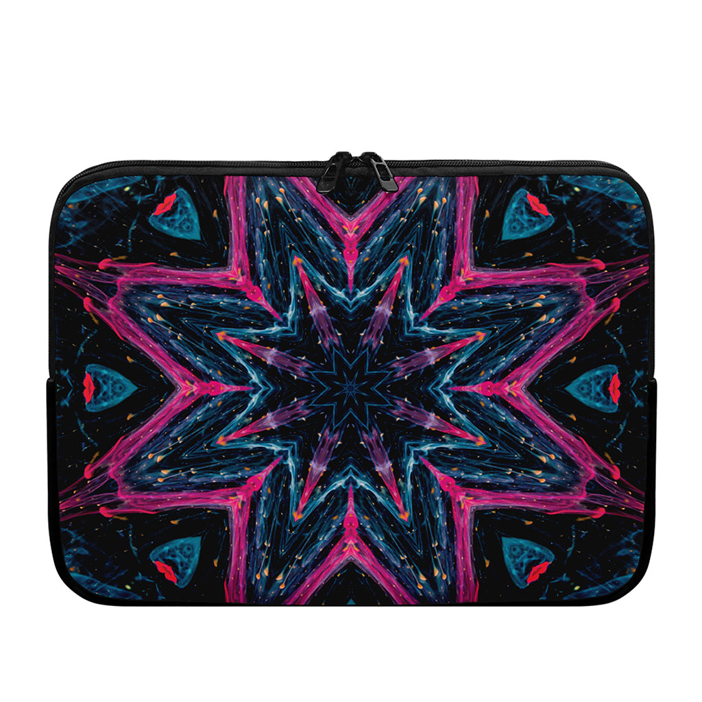 Dark Cloud Kaleidoscope Print Laptop Sleeve