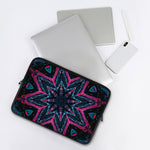 Dark Cloud Kaleidoscope Print Laptop Sleeve