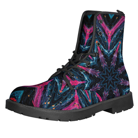 Dark Cloud Kaleidoscope Print Backpack