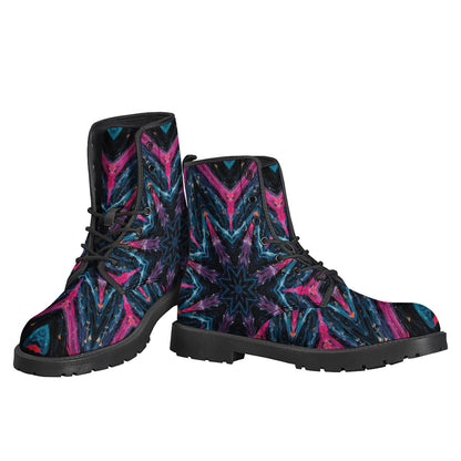 Dark Cloud Kaleidoscope Print Backpack