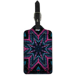 Dark Cloud Kaleidoscope Print Luggage Tag