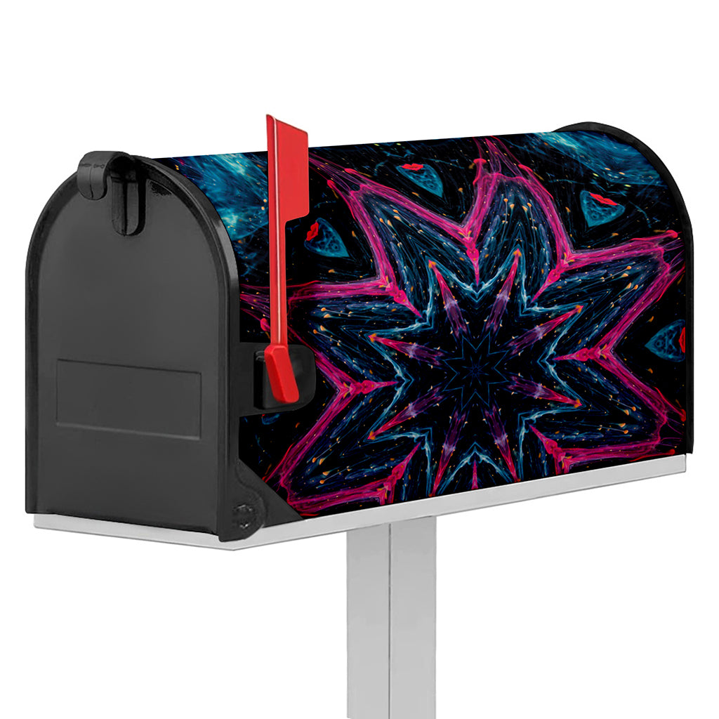 Dark Cloud Kaleidoscope Print Mailbox Cover