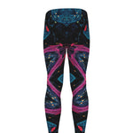 Dark Cloud Kaleidoscope Print Men's leggings