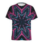 Dark Cloud Kaleidoscope Print Men's Sports T-Shirt