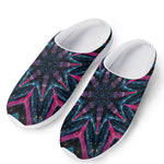 Dark Cloud Kaleidoscope Print Mesh Casual Shoes