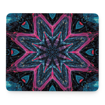 Dark Cloud Kaleidoscope Print Mouse Pad