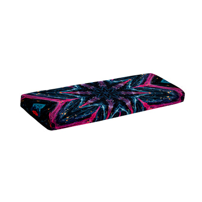 Dark Cloud Kaleidoscope Print Piano Keyboard Cover
