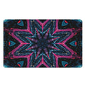 Dark Cloud Kaleidoscope Print Polyester Doormat