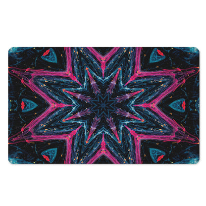 Dark Cloud Kaleidoscope Print Polyester Doormat