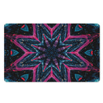 Dark Cloud Kaleidoscope Print Polyester Doormat