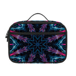Dark Cloud Kaleidoscope Print Portable Lunch Bag