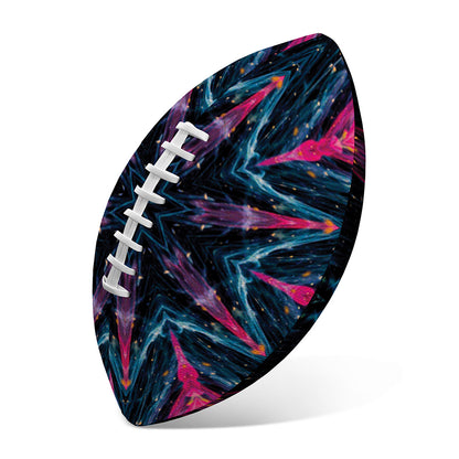 Dark Cloud Kaleidoscope Print Rugby Ball