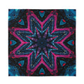 Dark Cloud Kaleidoscope Print Silk Bandana