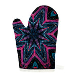 Dark Cloud Kaleidoscope Print Single Oven Mitt